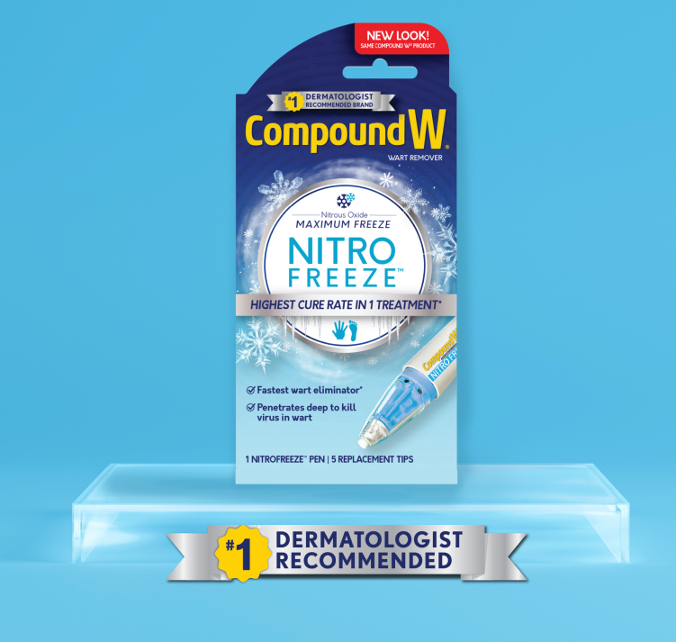 compound w nitrofreeze how often to use